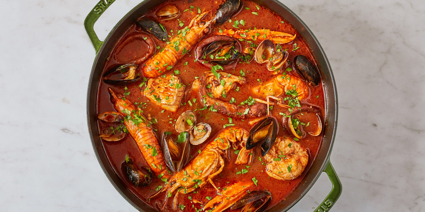 Cacciucco Tuscan Seafood Stew Recipe Great Italian Chefs