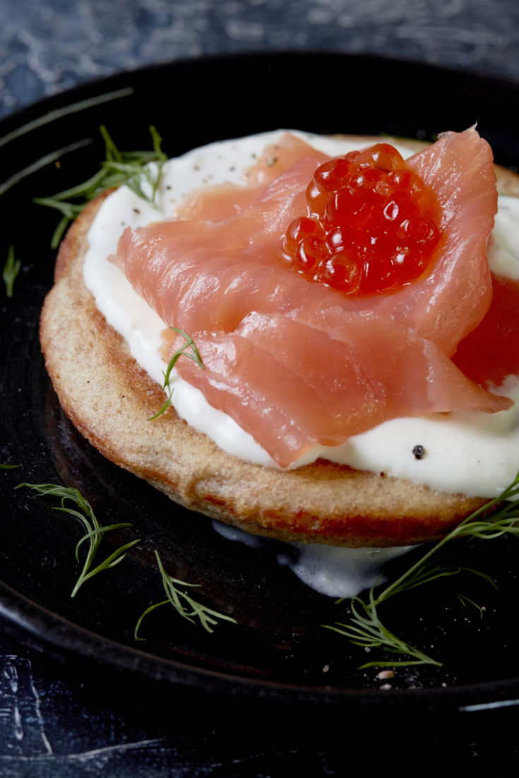 Smoked Salmon Blinis Recipe Great British Chefs