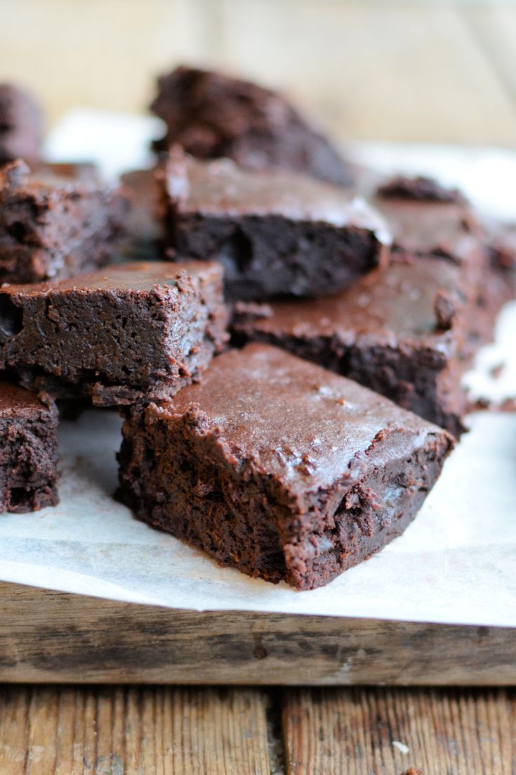 Lowcalorie chocolate fudge brownies recipe Great British Chefs