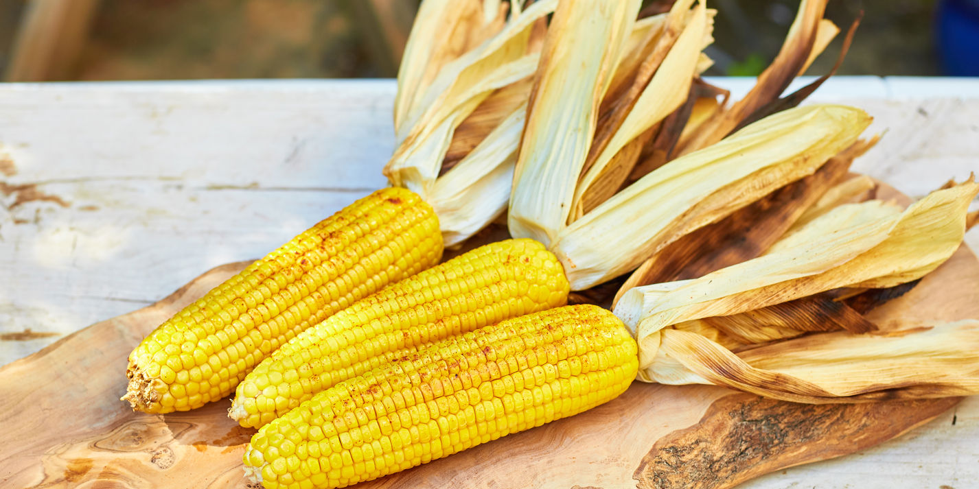 Cajun buttered corn on the cob