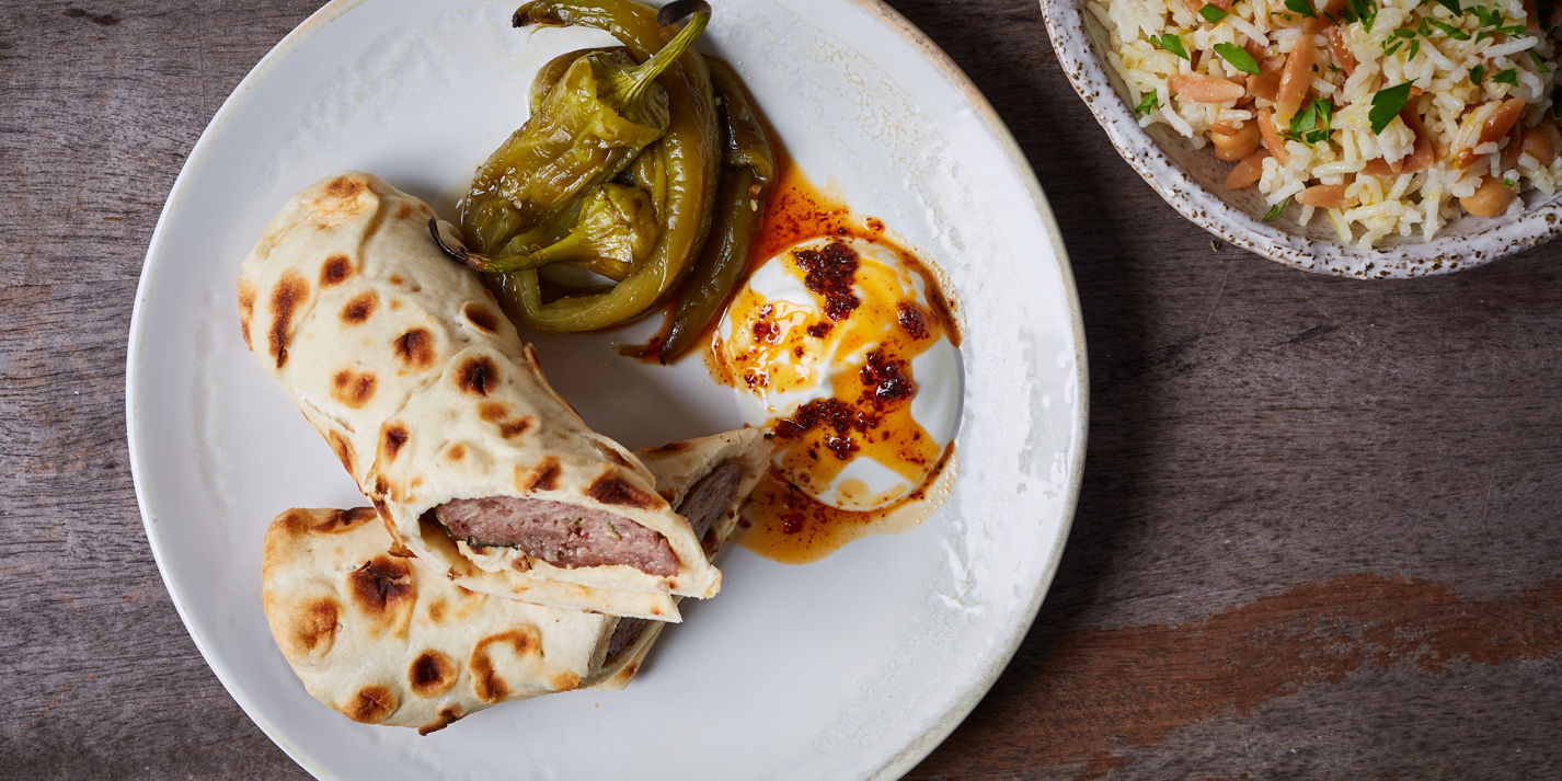 Beef and Lamb Köfte with Chickpea Rice Recipe - Great British Chefs