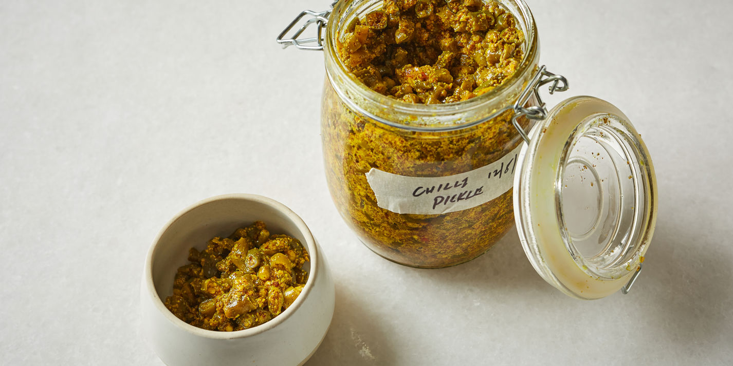 Mirch Ka Achar – Green Chilli Pickle Recipe - Great British Chefs