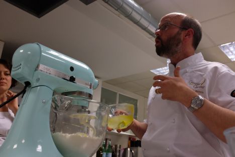 Russell Brown at Great British Chefs Cook School