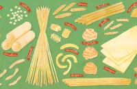 Popular pasta shapes and their stories