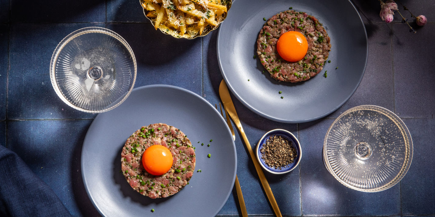 Steak Tartare with Frites Recipe - Great British Chefs