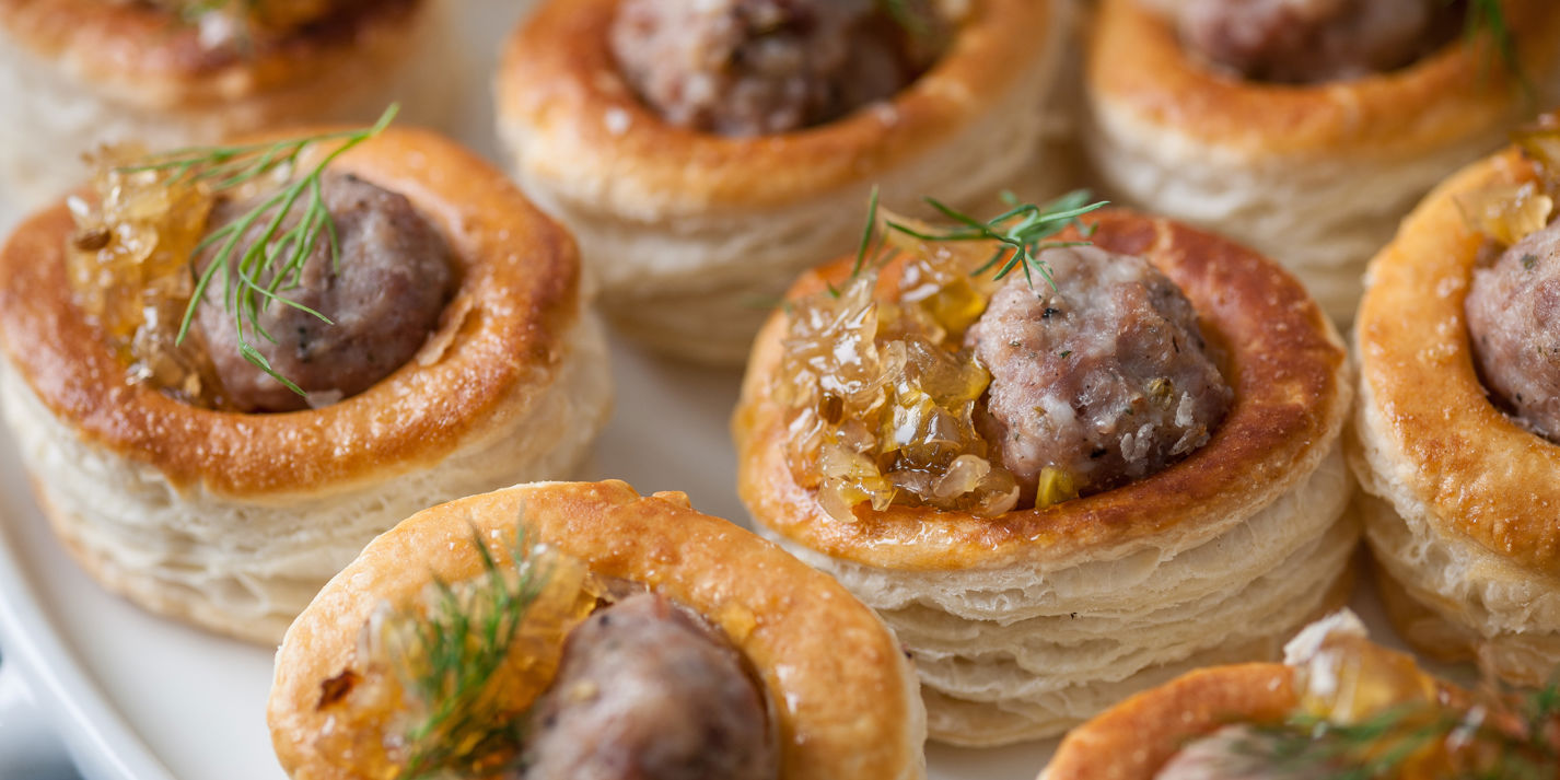 Sausage Vol-au-Vents Recipe - Great British Chefs