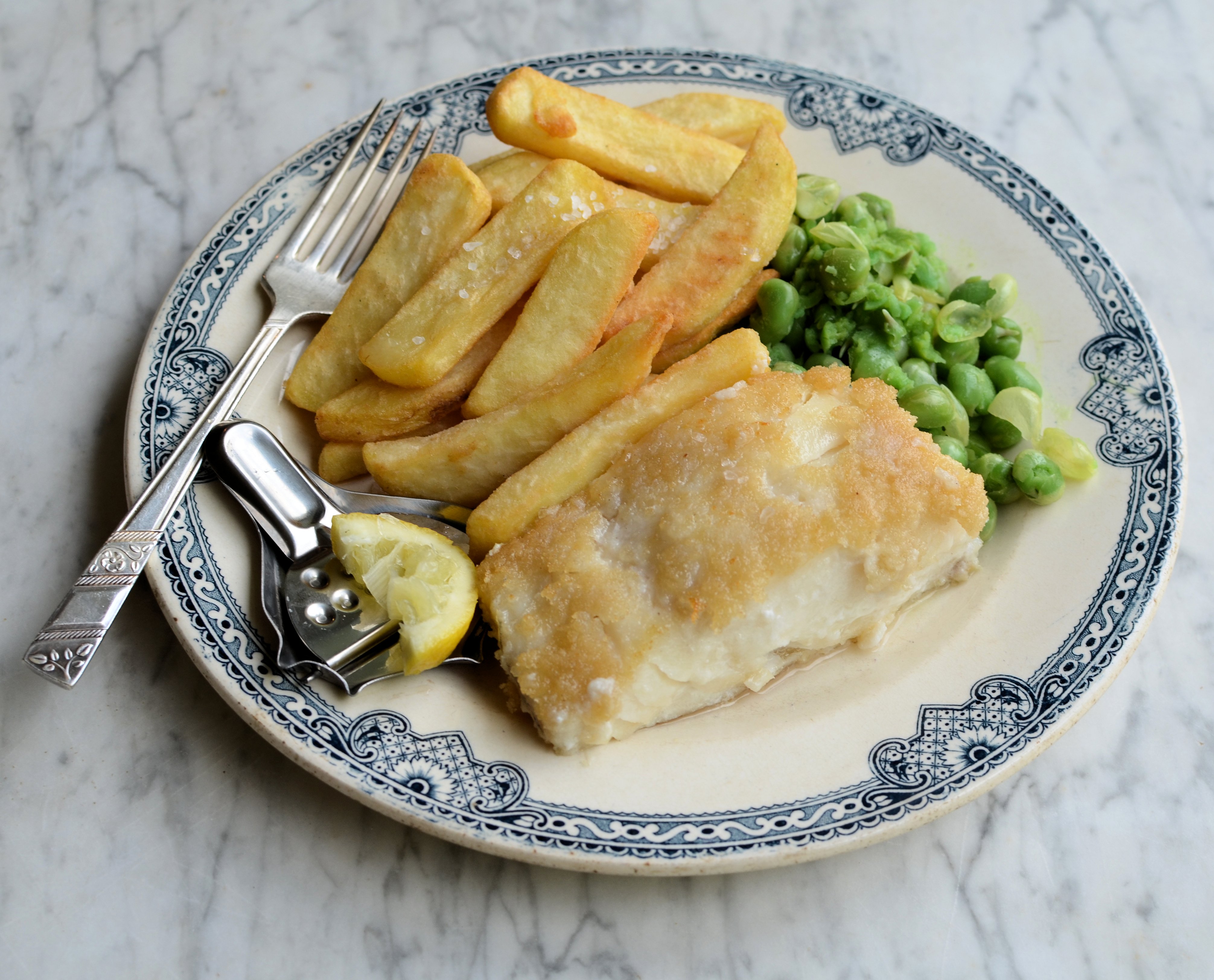 Classic Fish and Chips - Sugar Spice & More