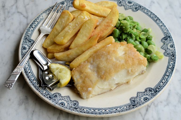 Gluten-free fish and chips