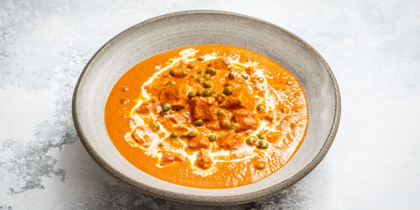 Peas and Paneer Butter Masala With Cardamom and Cream Recipe - Great British Chefs