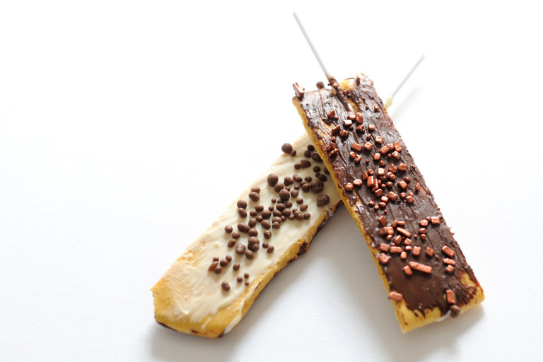 Honeycomb lollipops