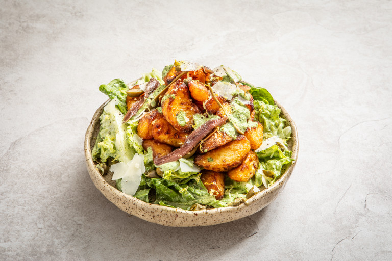 Green goddess potato salad