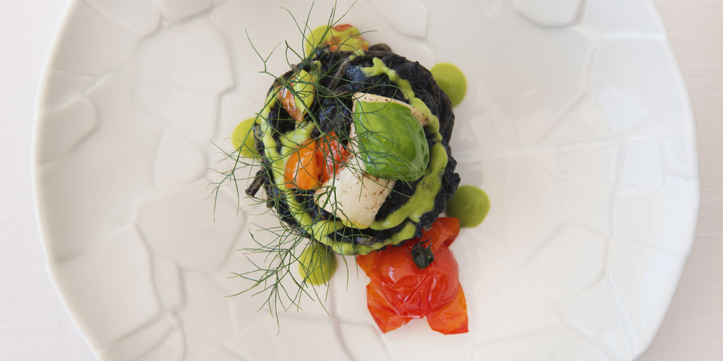 Cuttlefish and Tagliolini Seafood Pasta Recipe - Great Italian Chefs