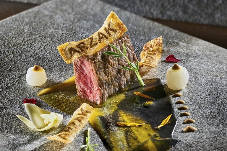 Seared beef