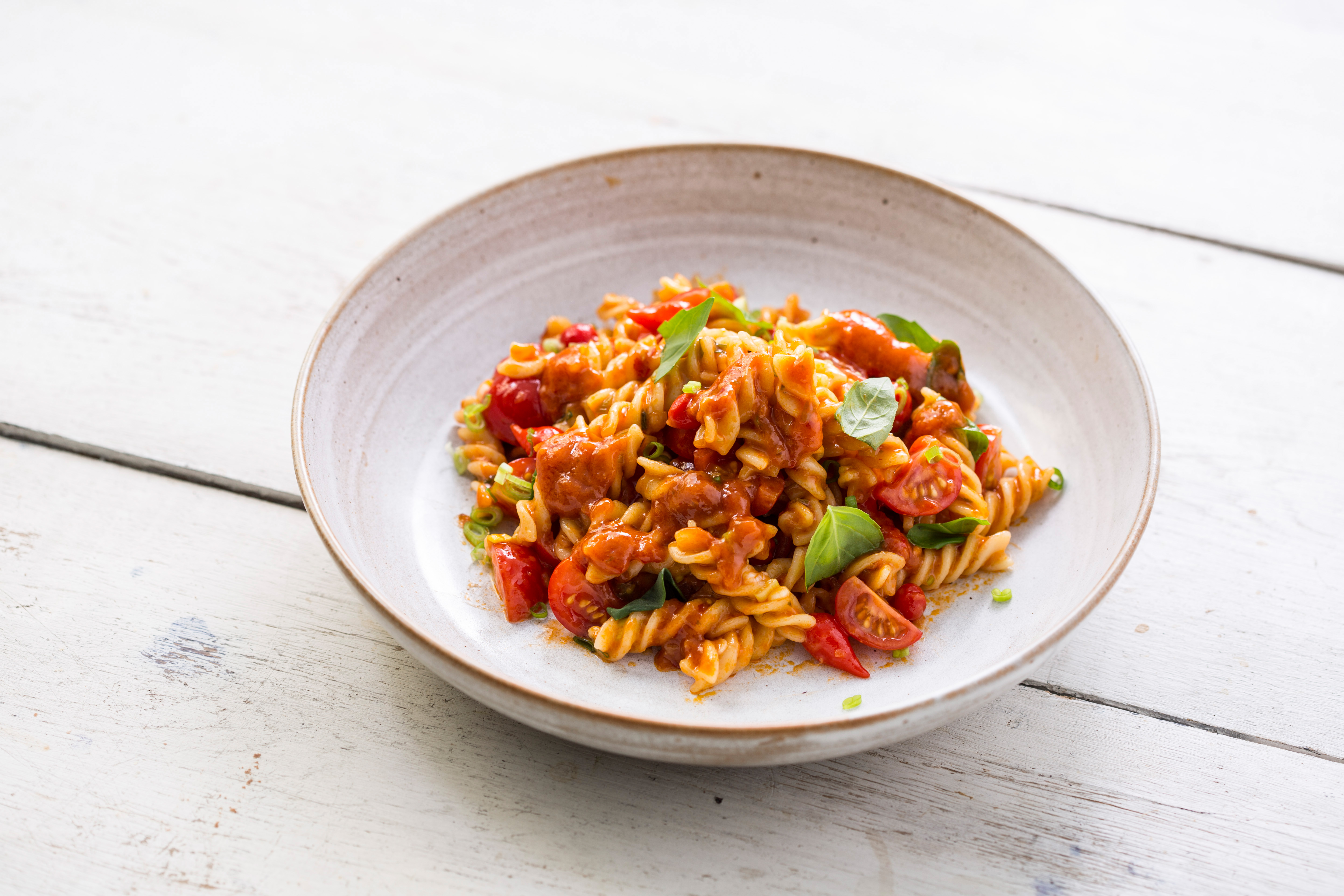 Fusilli with Pesto Rosso Recipe - Great British Chefs