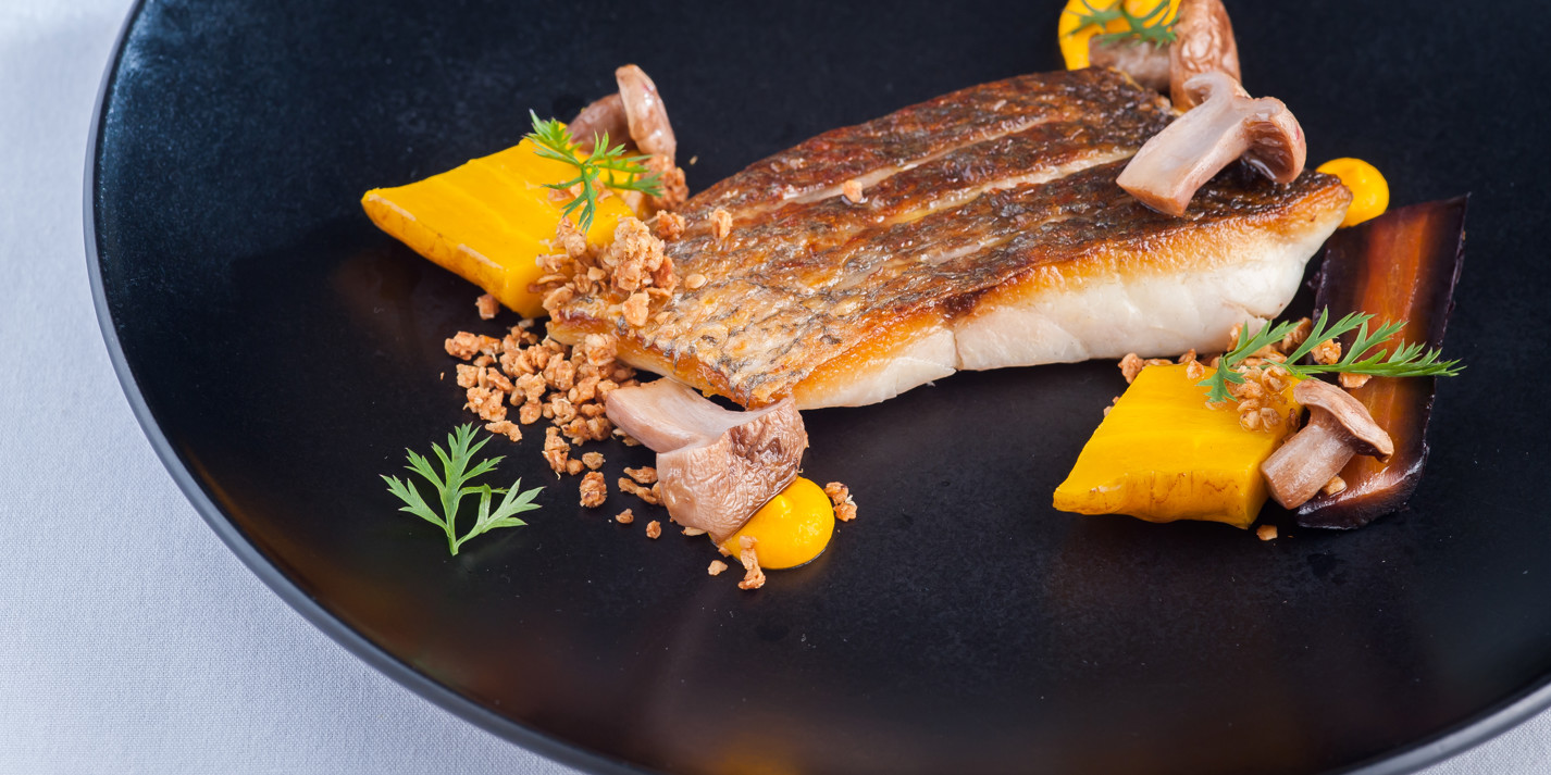 Seared Sea Bass recipe - Great British Chefs