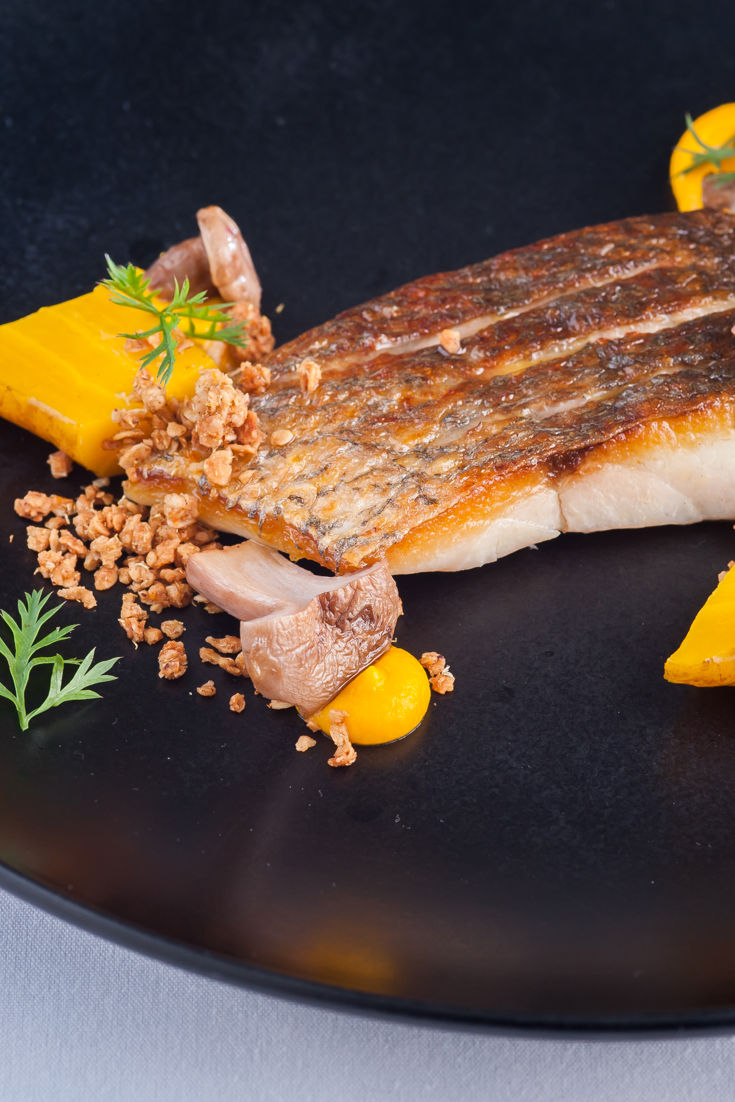 Seared Sea Bass recipe - Great British Chefs