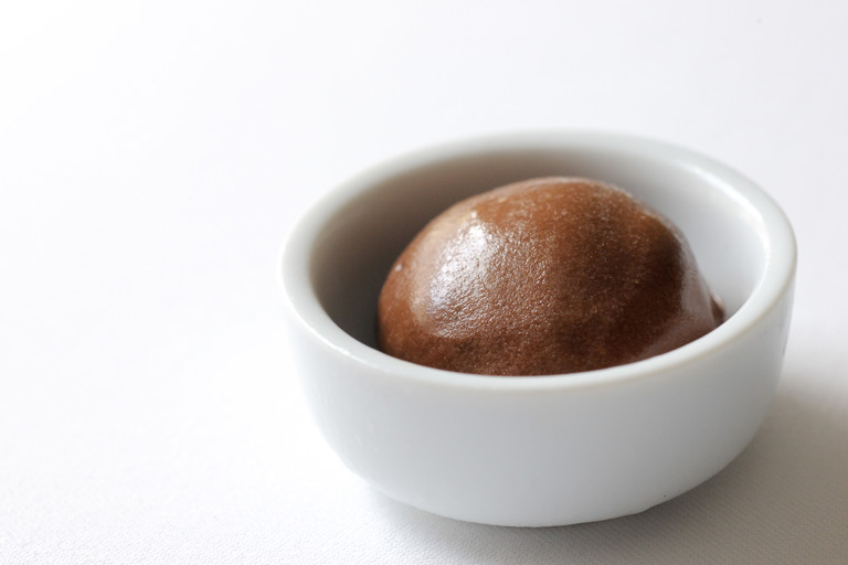 Chocolate sorbet