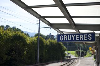 Scenic Gruyères, great tasting Gruyère