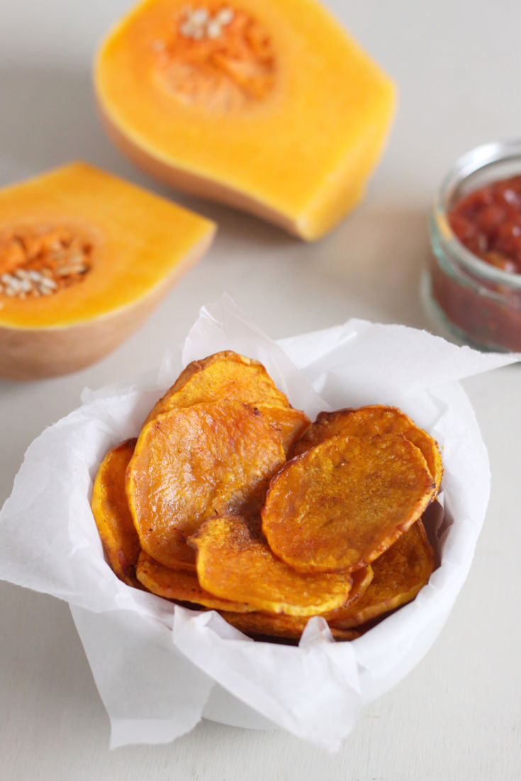 Butternut squash crisps recipe Great British Chefs