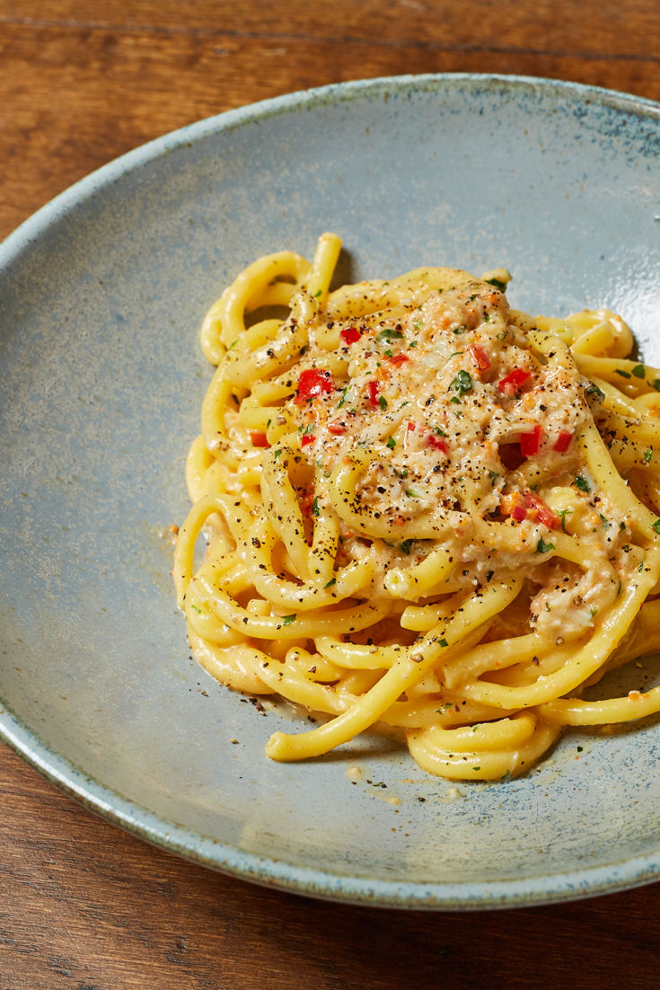 Crab, Chilli And Lemon Bucatini Recipe - Great British Chefs