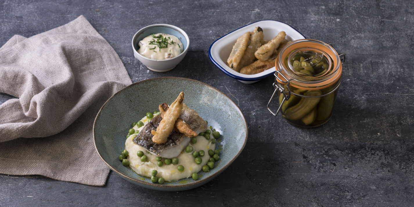 Haddock Recipe with Salt and Vinegar Mash Great British Chefs
