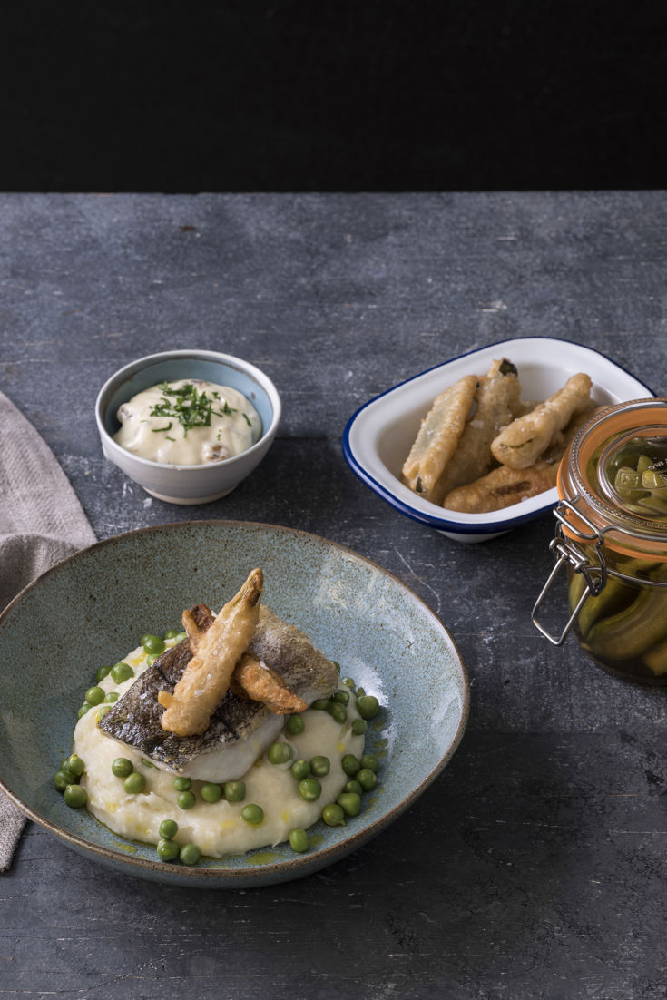 Haddock Recipe with Salt and Vinegar Mash Great British Chefs