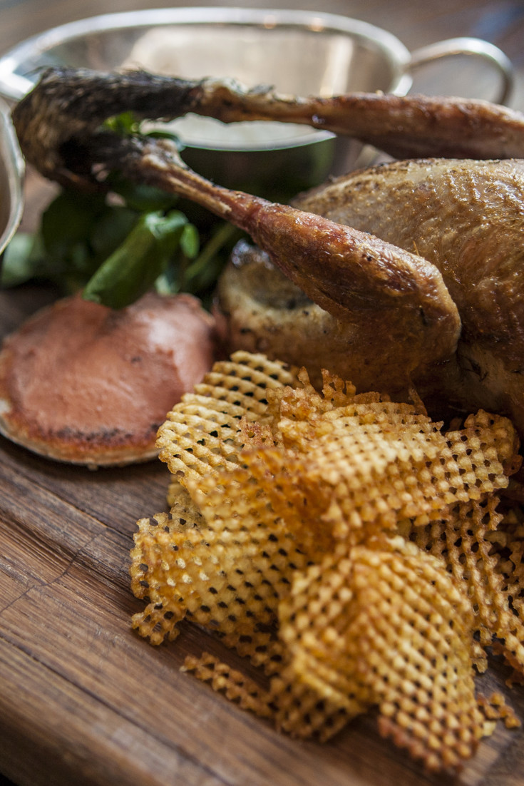 Roast Grouse with Game Chips Recipe Great British Chefs