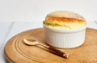 Gruyere and spinach soufflé