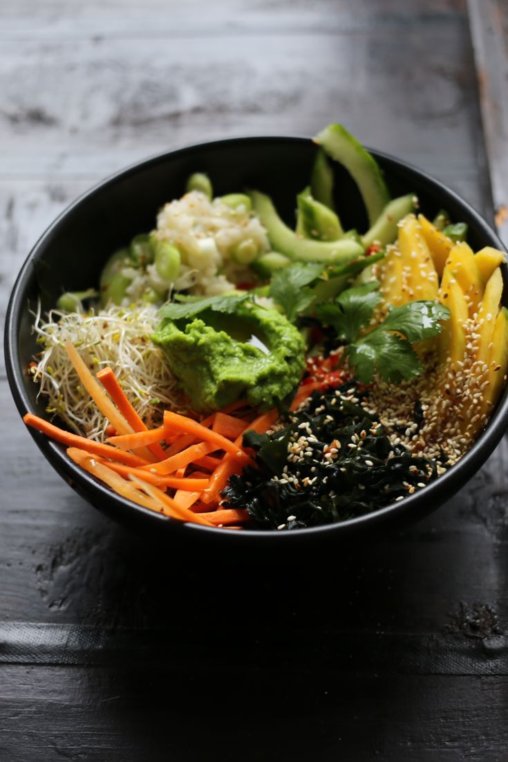 Vegetarian Sushi Bowl Recipe - Great British Chefs