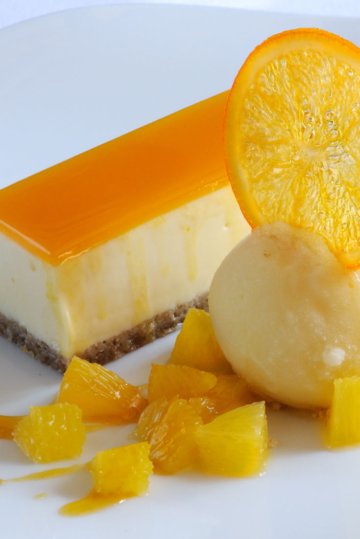 Passion Fruit & White Chocolate Cheesecake Great British Chefs
