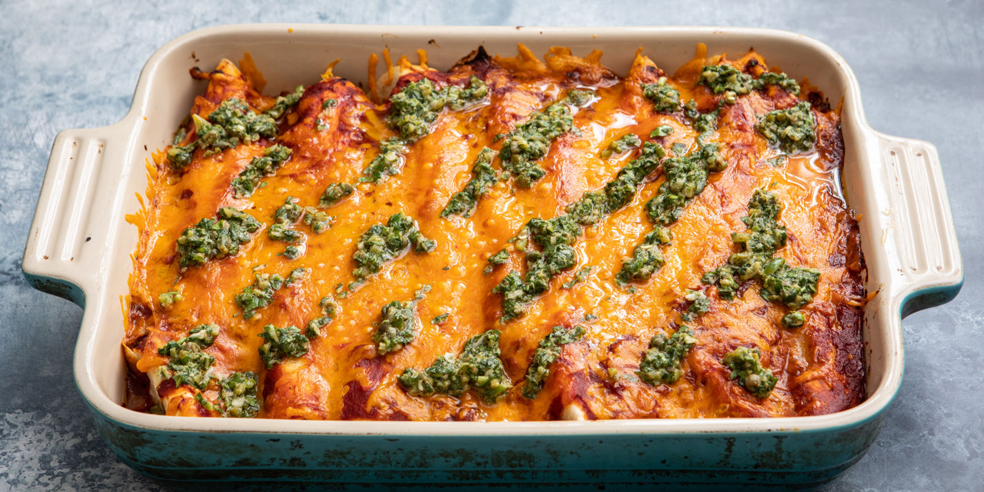 Beef Enchiladas with Salsa Verde Recipe Great British Chefs