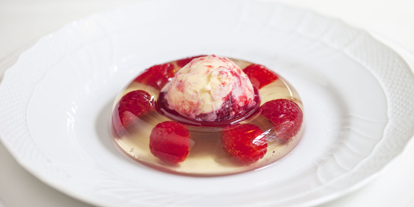 Sparkling Wine and Raspberry Jelly Recipe - Great British Chefs