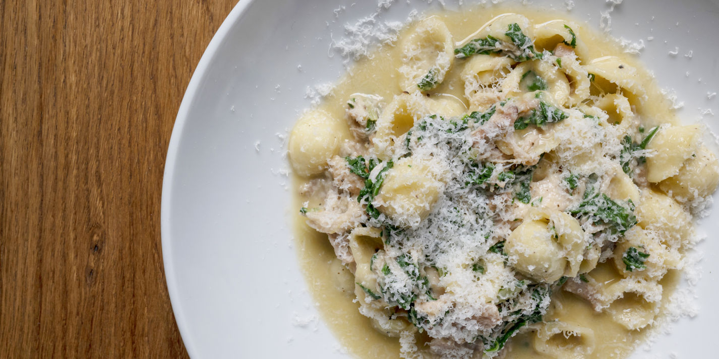 Orecchiette With Braised Rabbit Recipe - Great British Chefs-image