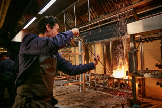 Executive chef Miller Prada at HUMO restaurant in Mayfair