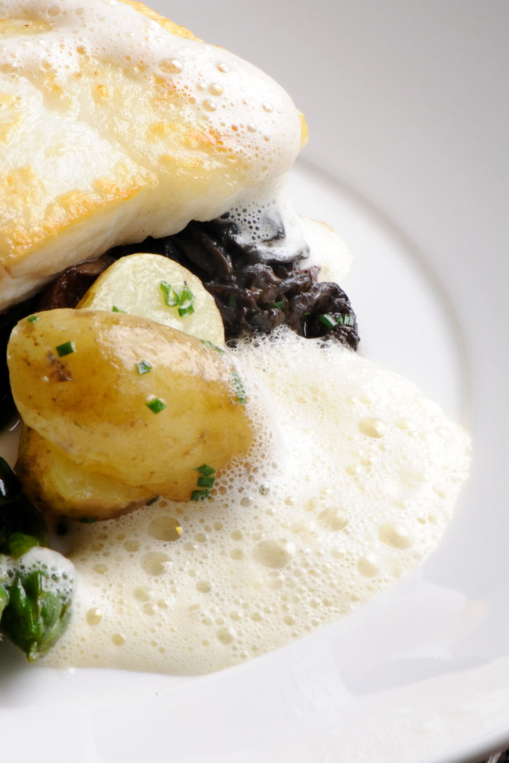 Halibut Recipe With Morels & Jersey Royals Great British Chefs