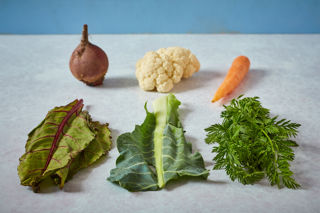 Waste away: leaves and tops