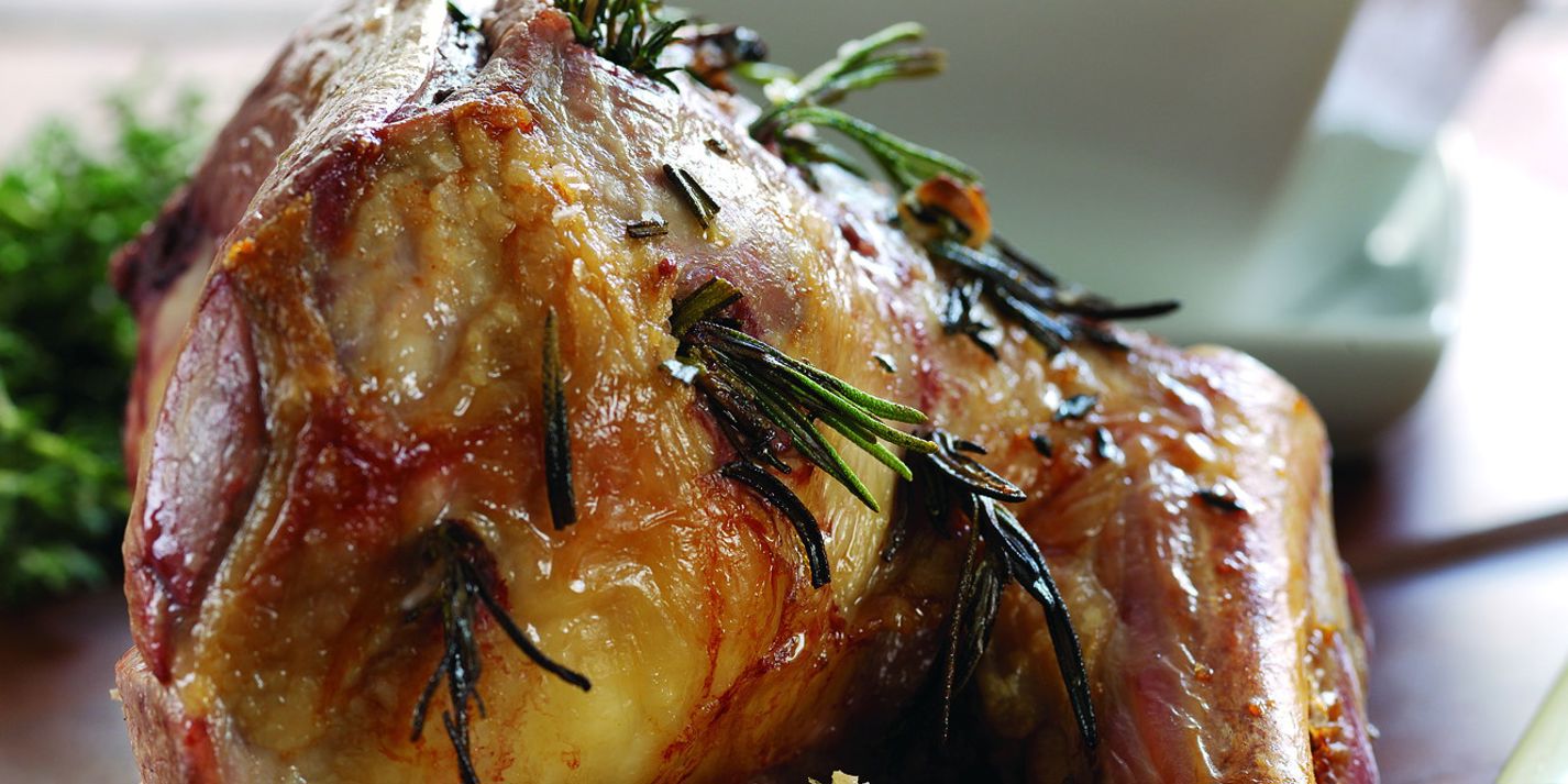 Lamb With Honeycomb & Minted Jersey Royals - Great British Chefs