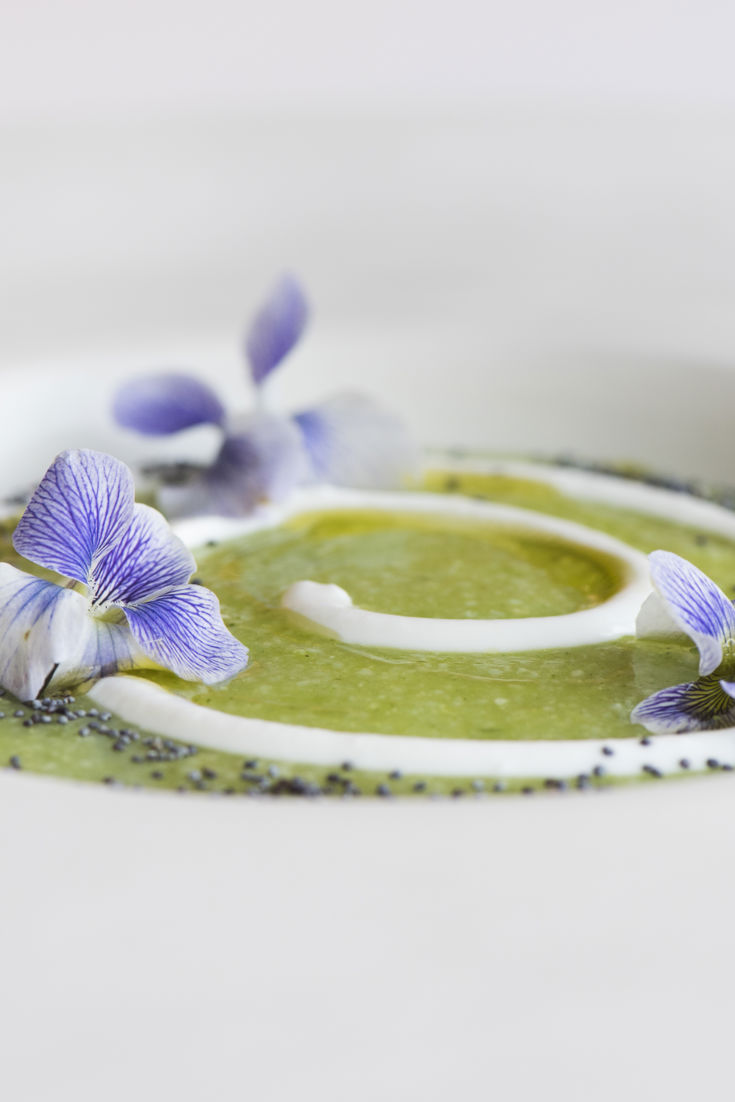 Edible flower recipes Great Italian Chefs