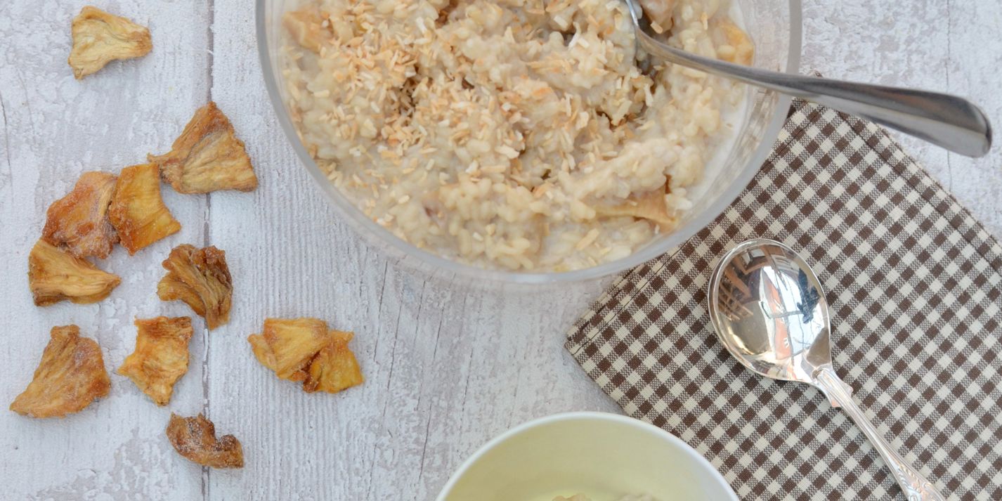 Dairy-free tropical rice pudding recipe - Great British Chefs