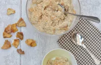 Dairy-free tropical rice pudding