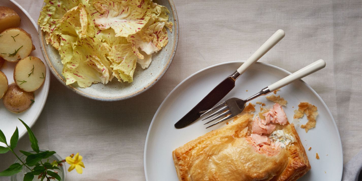 Salmon Pastry Recipe - Great British Chefs-image