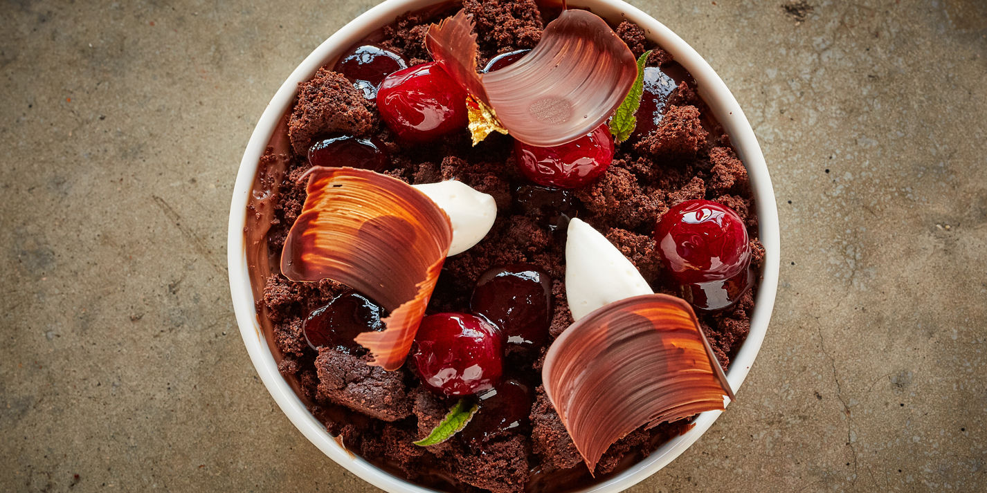 Black Forest Brûlée Recipe - Great British Chefs