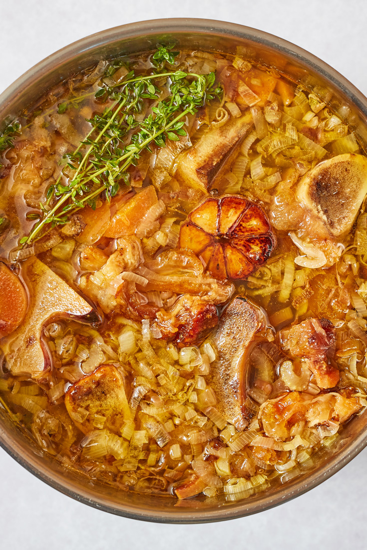 How To Make Brown Veal Stock Great British Chefs