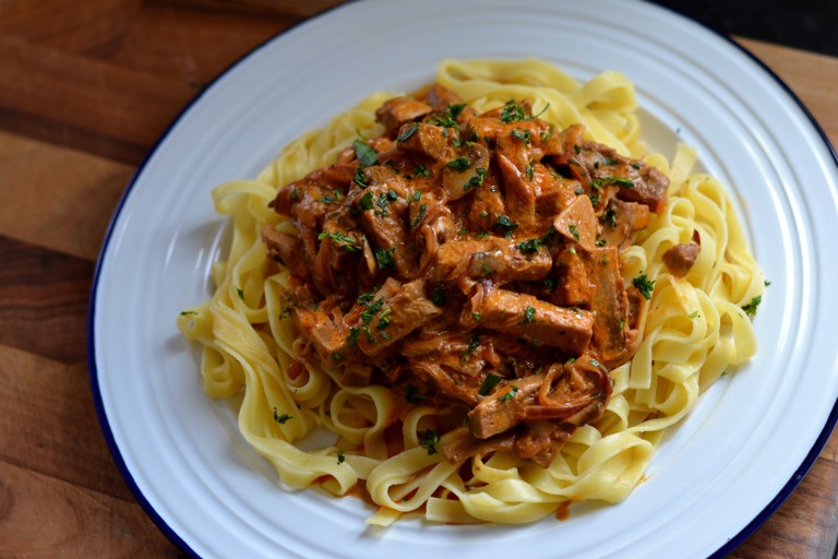 Quorn and Mushroom Stroganoff Recipe