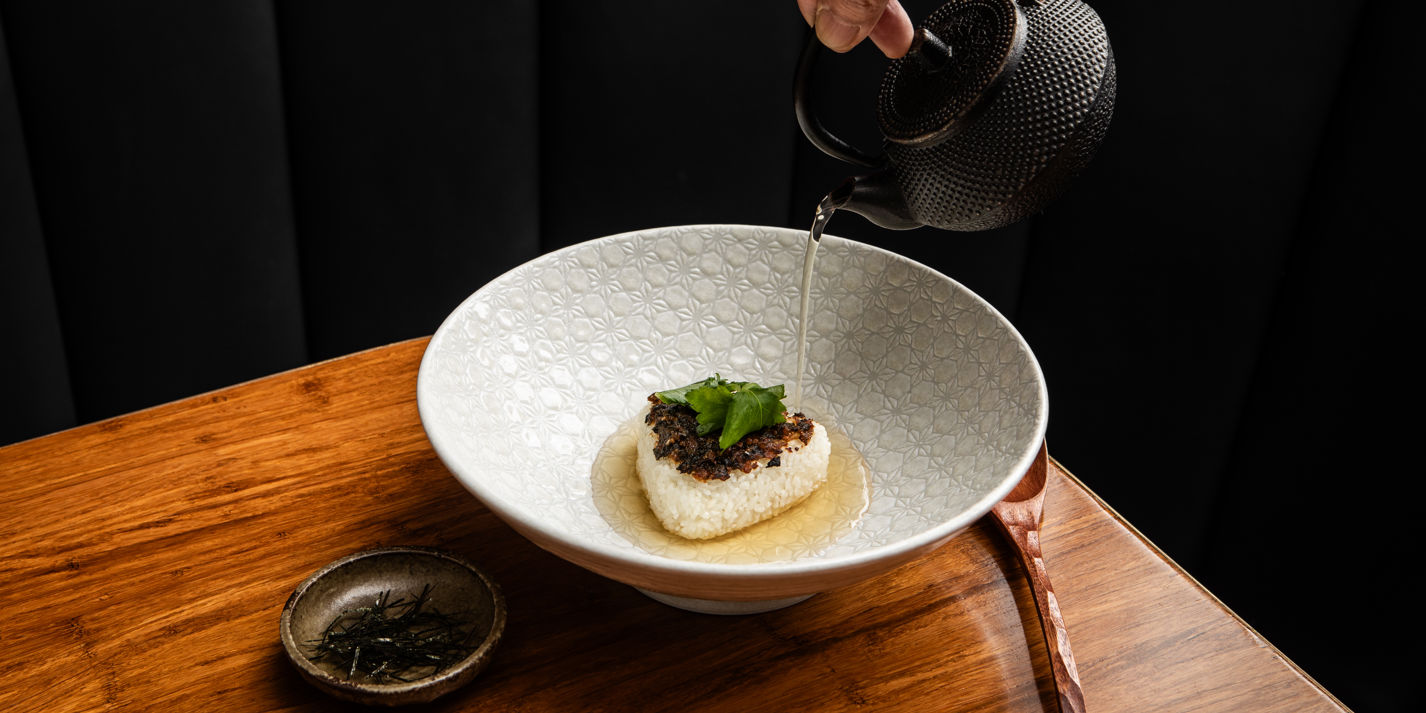 Yaki Onigiri Ochazuke Recipe - Great British Chefs