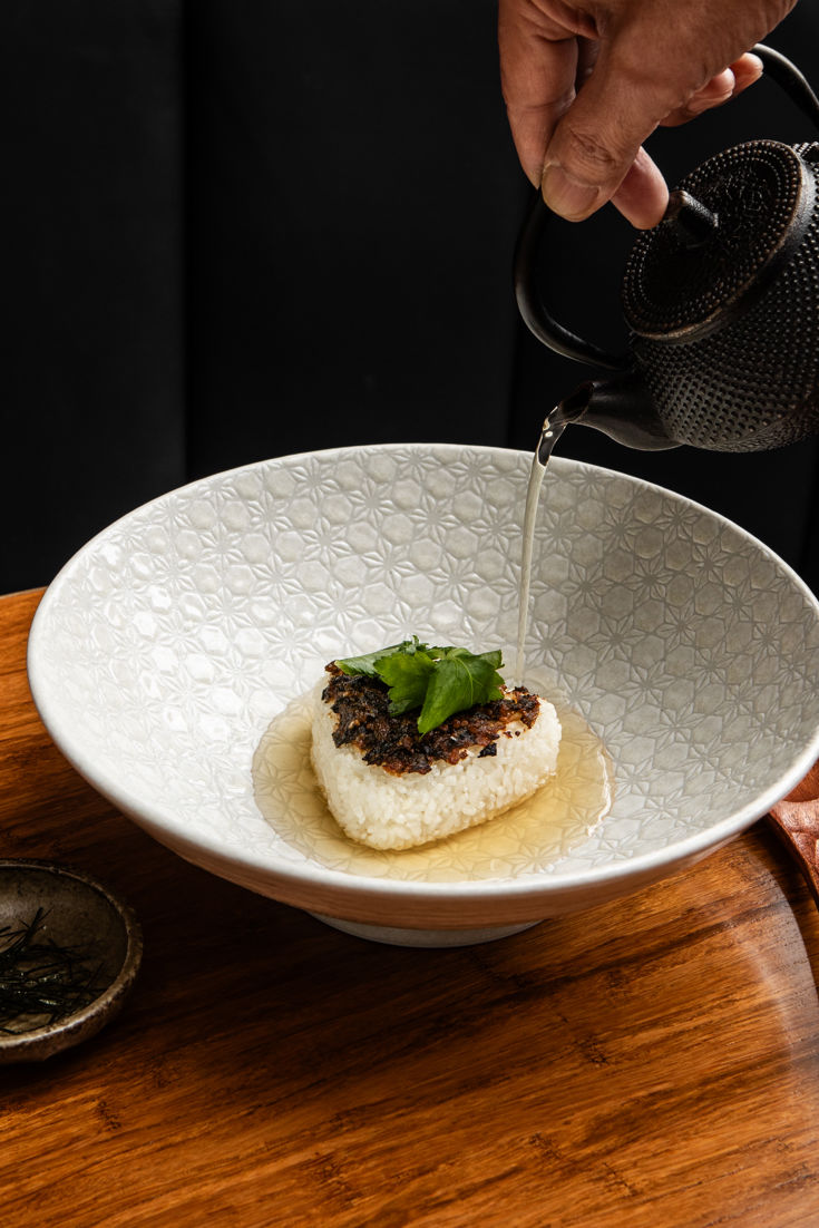 Yaki Onigiri Ochazuke Recipe - Great British Chefs