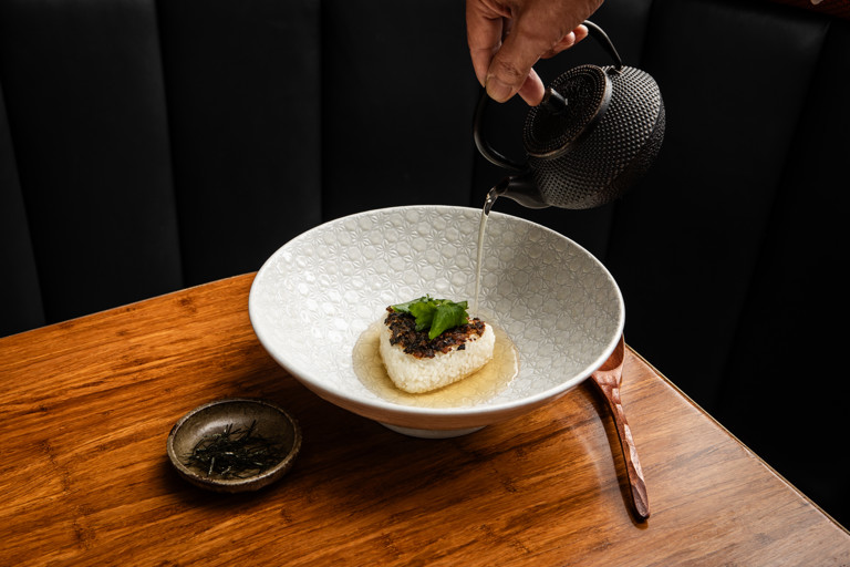 Yaki onigiri ochazuke