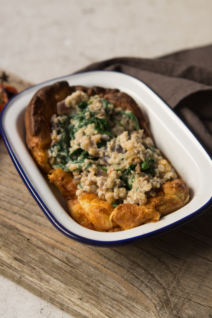 BrieStuffed Yorkshire Pudding Recipe Great British Chefs