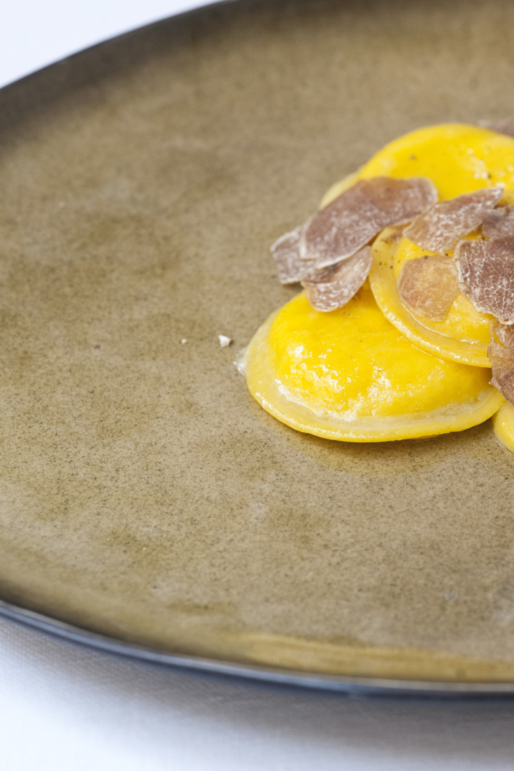Egg Yolk Ravioli Recipe with Truffles Great Italian Chefs