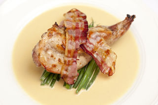 How to confit a leg of rabbit